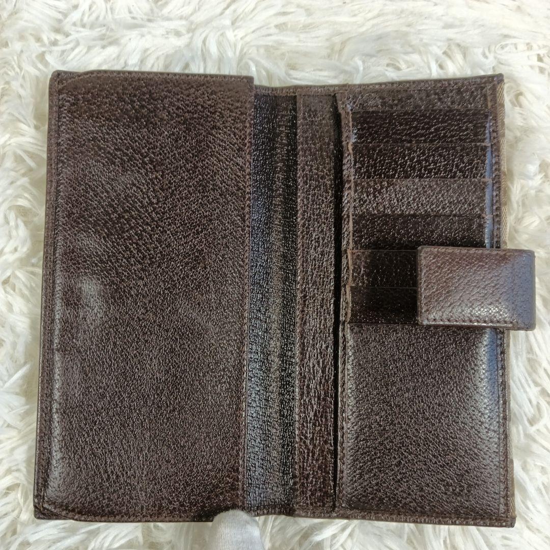 GUCCI】グッチ 長財布 財布 GGキャンバス Wホック ✨ - メルカリ