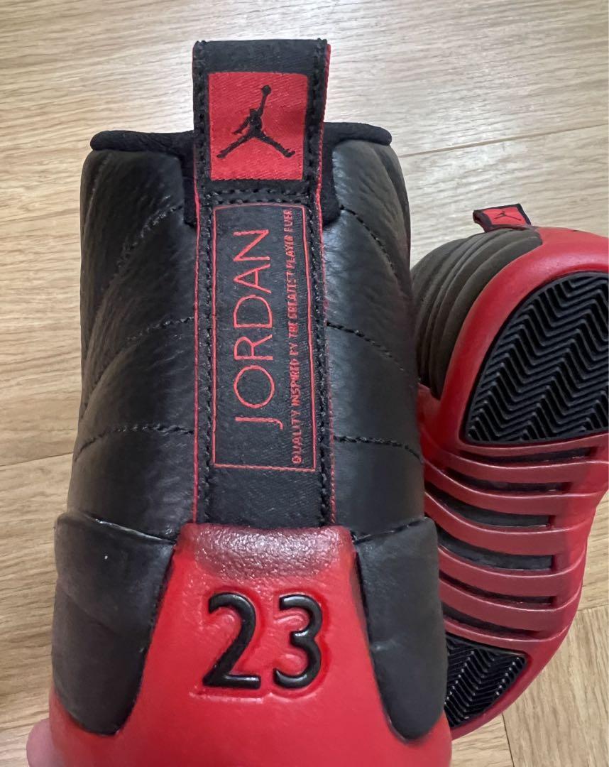 Nike Air Jordan 12 Retro Black/Red 新品未使用
