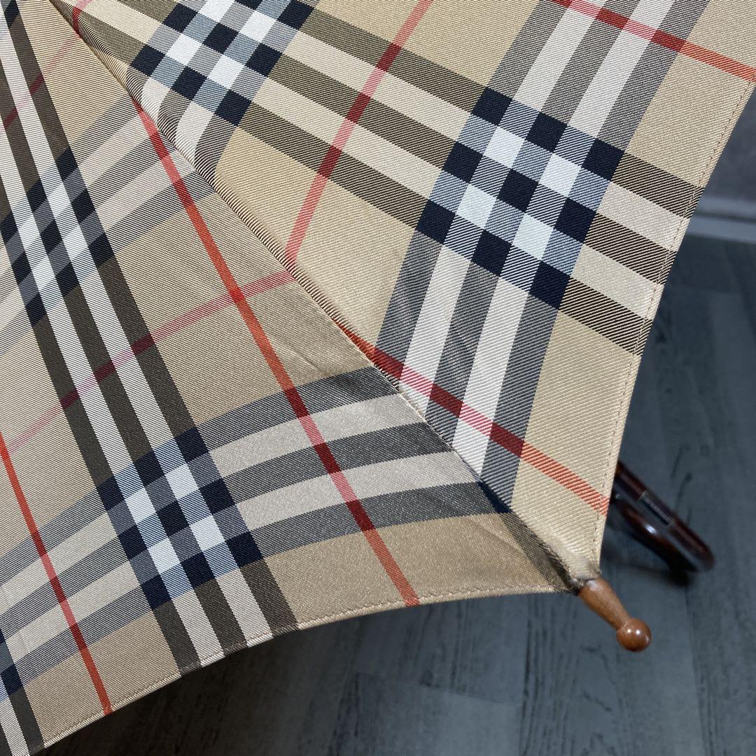 【BURBERRY】 傘　雨傘　長傘　アンブレラ　チェック