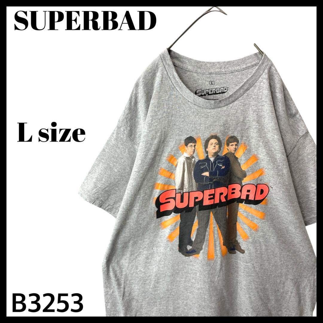 レアデザイン 映画 スーパーバッド 童貞ウォーズ オフィシャル Tシャツ L