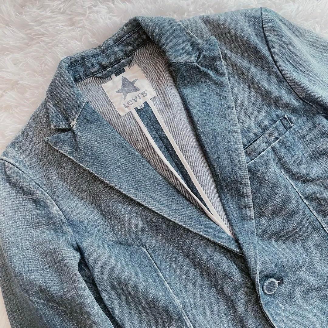 Levi's リーバイス 近年モデル デニムジャケット テーラード エイジング