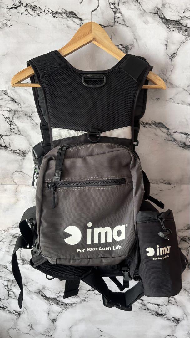 ima フィッシングベスト グレー