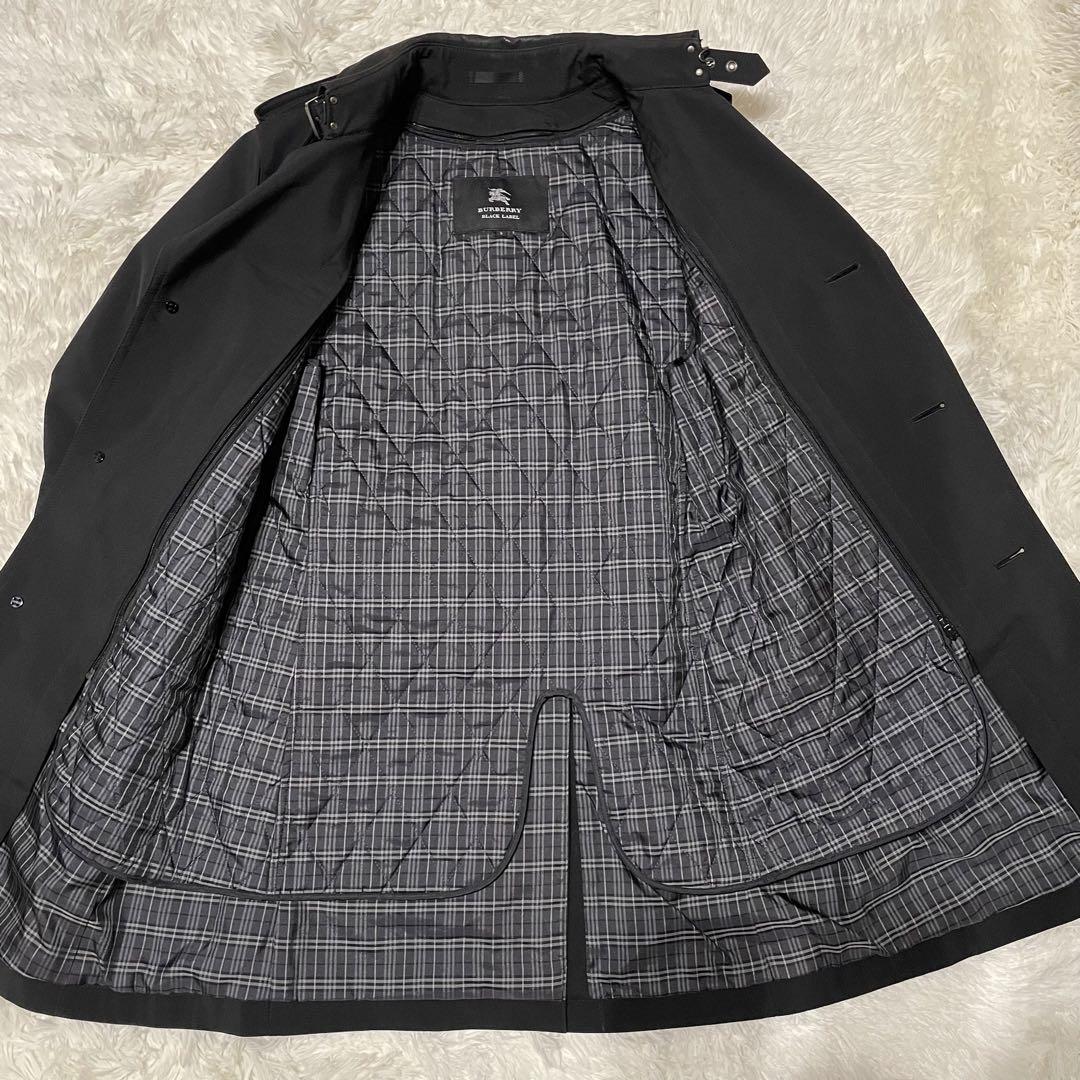 【極美品】BURBERRY BLACK LABEL トレンチコート ライナー付