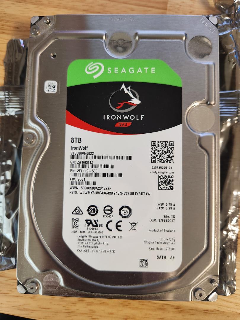 Amazon.com: Seagate IronWolf 8TB NAS Internal Hard Drive HDD