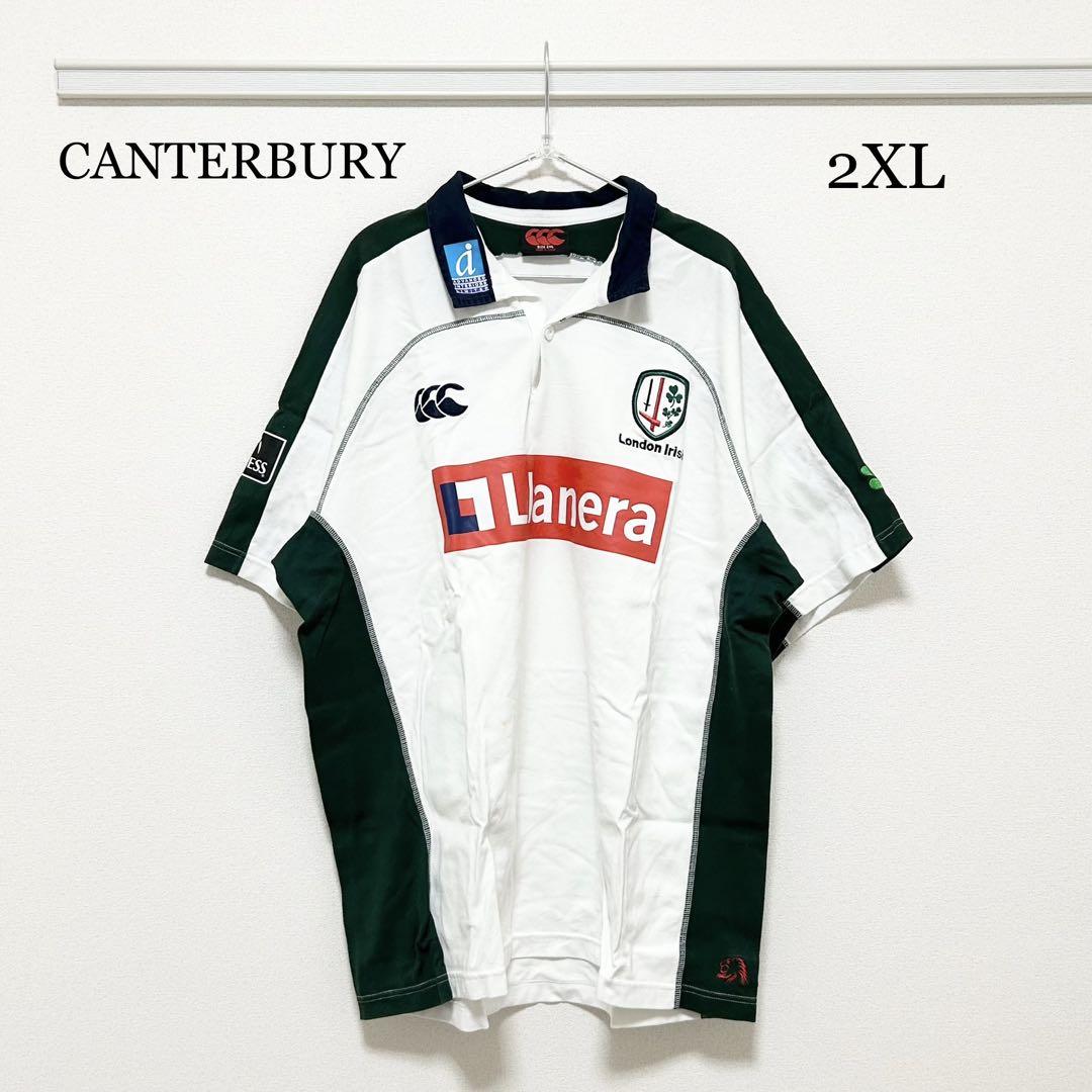 0134 CANTERBURY ラガーシャツ 2XLサイズ - メルカリ