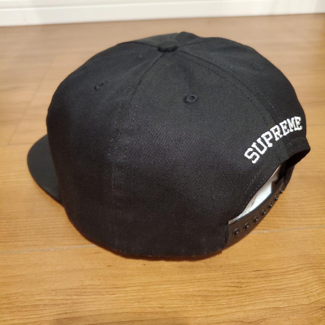 Supreme　シュプリーム　5パネルキャップ　ブラック