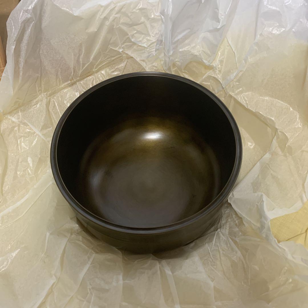 茶道具 唐銅 建水 一ノ瀬宗辰
