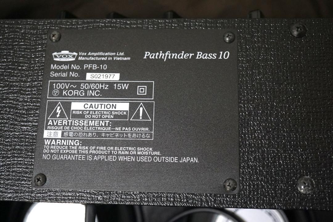 VOX Pathfinder Bass 10 ベースアンプ