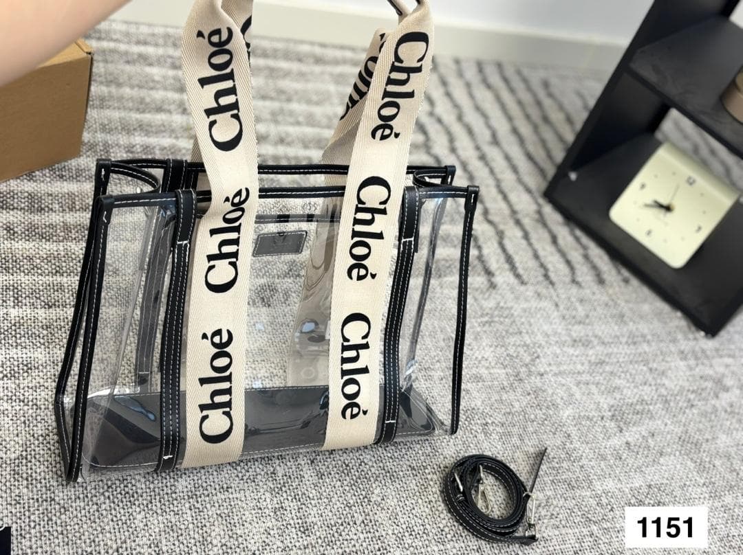 Chloé クリアポーチ