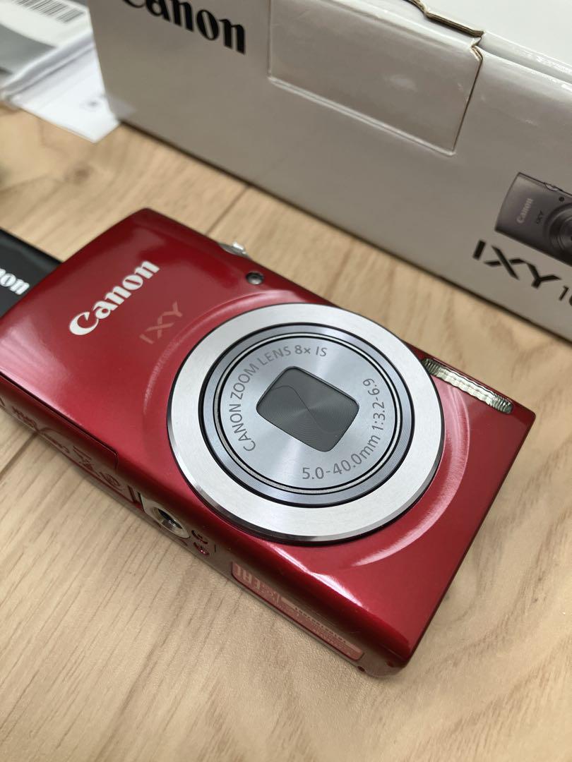 Canon IXY 160 レッド