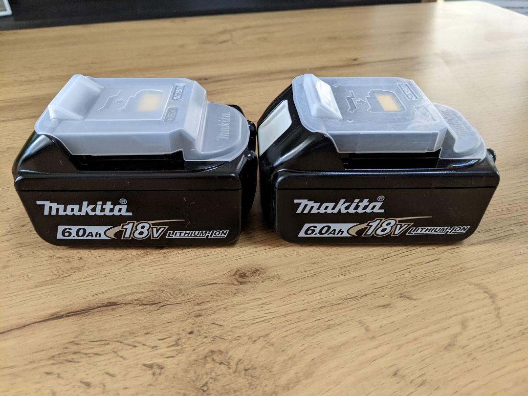 マキタ 純正バッテリー BL1860B 2個