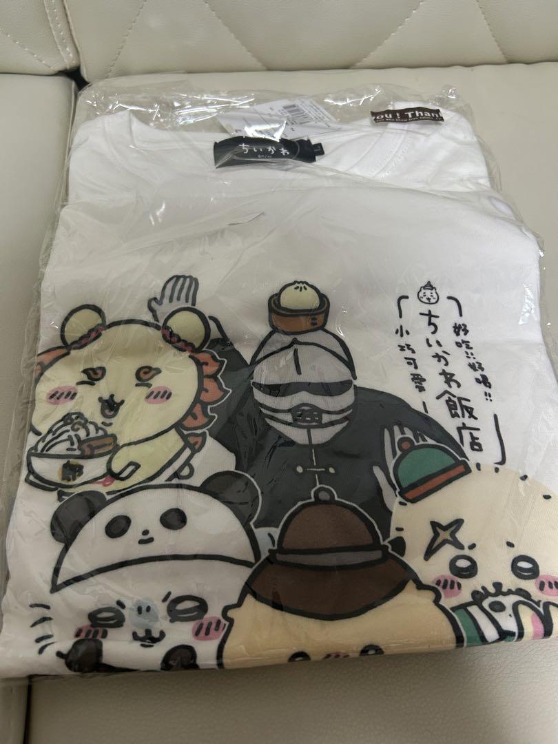 完売品　ちいかわ飯店　ビッグTシャツ　飯店大集合　Lサイズ