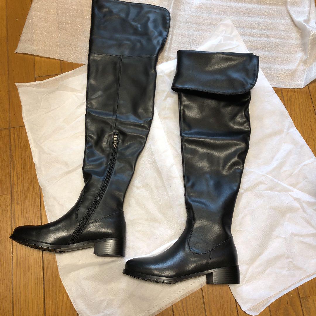 SALEお買い得 新品 サイハイブーツ 訳あり h98eM-m53592692938 未使用 人気定番定番