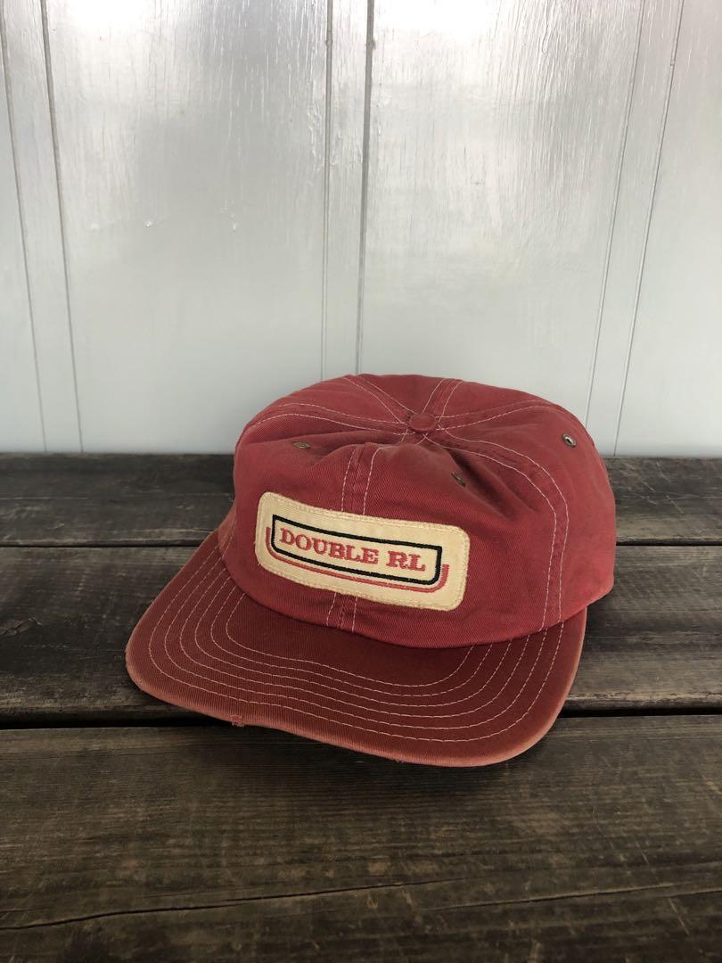 人気沸騰ブラドン 90sトラッカーキャップ三つ星タグMADE RRL IN ビンテージ USA 帽子
