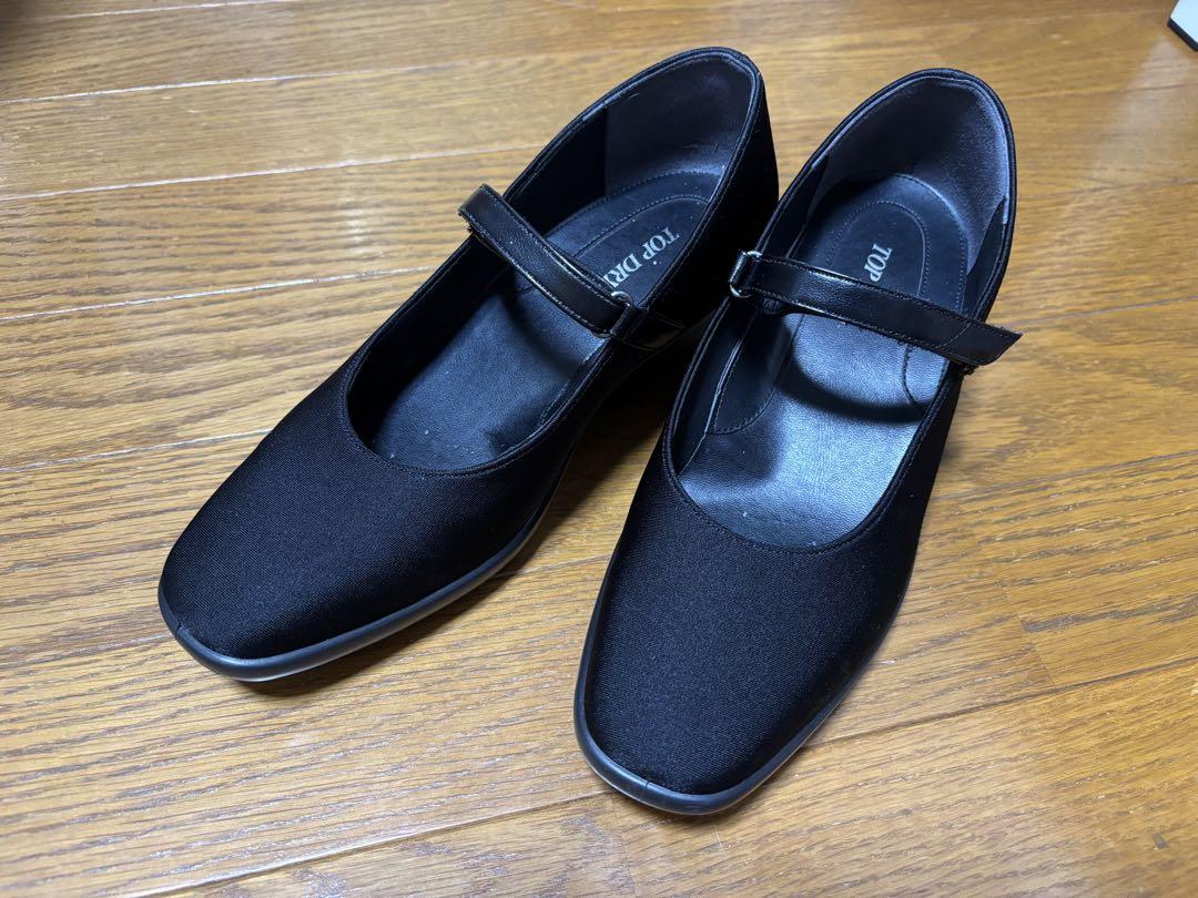 TOP DRY 黒 ゴアテックス、防水タイプパンプスシューズ