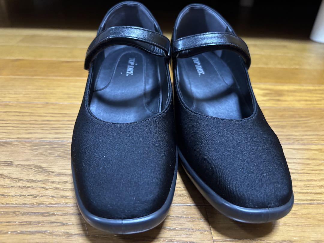 TOP DRY 黒 ゴアテックス、防水タイプパンプスシューズ