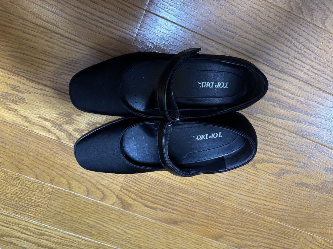 TOP DRY 黒 ゴアテックス、防水タイプパンプスシューズ