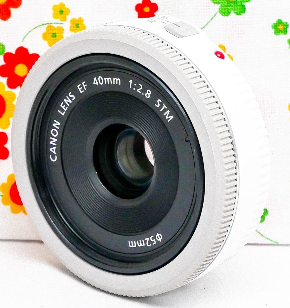 税込?送料無料】 美品！キャノン Canon EF 40mm F2.8 STM☆希少