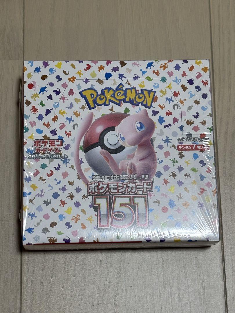 ポケモンカードゲーム 強化拡張パック「ポケモンカード151」ボックス