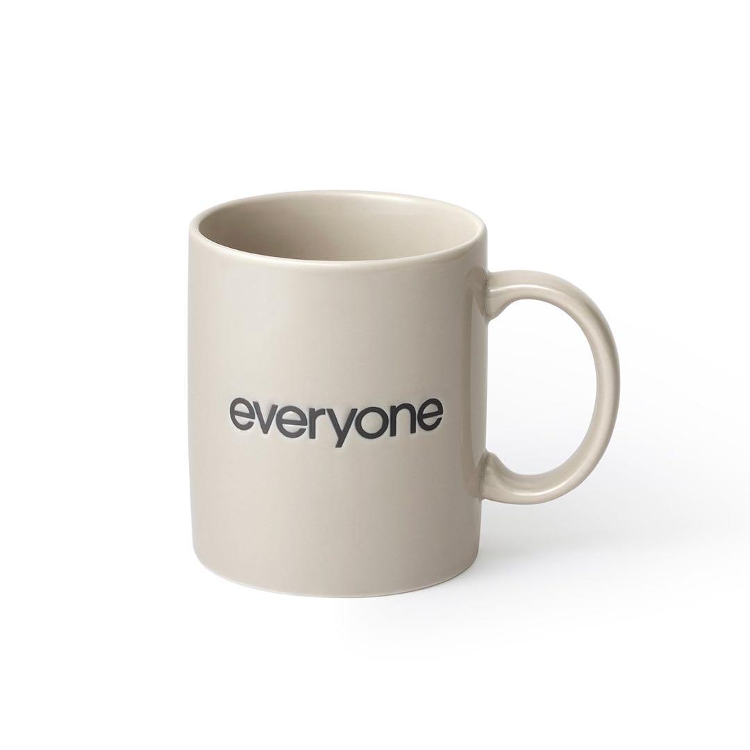 everyone マグカップ mug CASHMERE BEIGE ベージュ