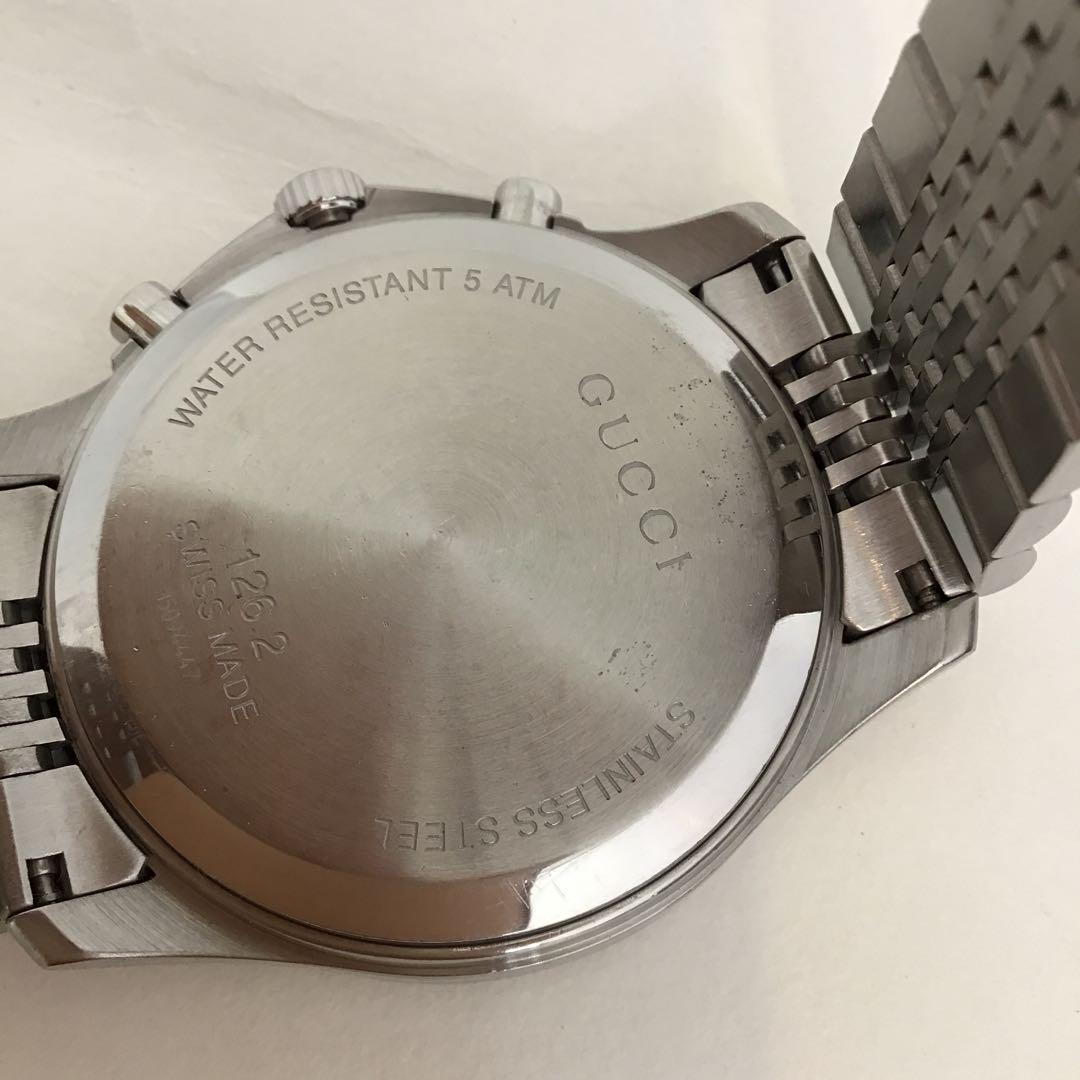 ‼️SALE‼️ グッチ Gタイムレス　クロノグラフ　クォーツ　126.2 腕時計