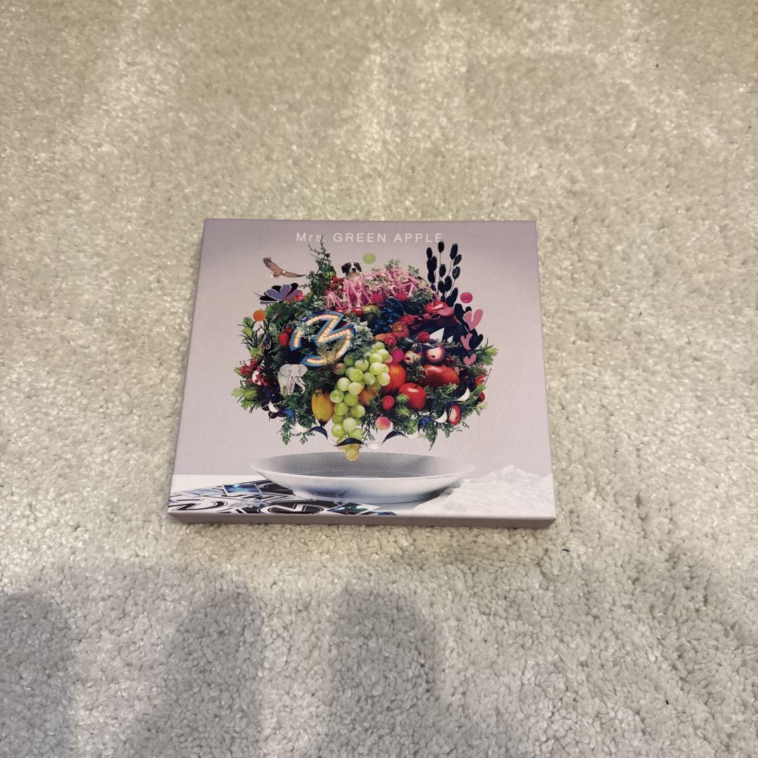 【初回限定盤】Mrs. GREEN APPLE「5」CD+DVD Amazon.co.jp: 5 (初回限定盤)(DVD付): ミュージック