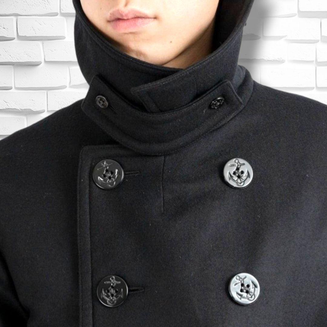 MARKAWARE★マーカウェア✨PUFFER Pコートオーガニックウール 黒L