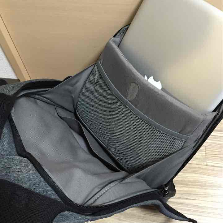 Cote&Ciel バックパック15-17インチ グレー
