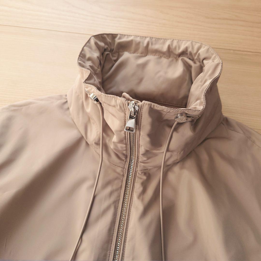 MONCLER　フーディ スプリング ハーフコート　ENET　ベージュ