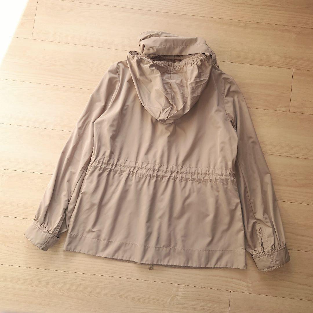 MONCLER　フーディ スプリング ハーフコート　ENET　ベージュ