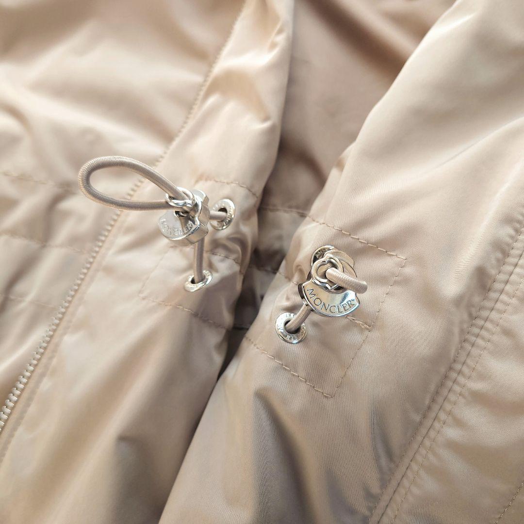 MONCLER　フーディ スプリング ハーフコート　ENET　ベージュ