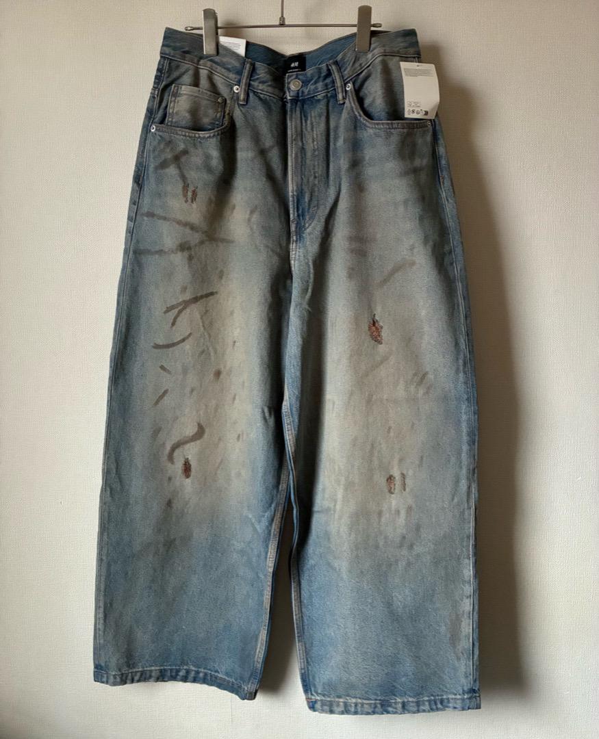 H&M スーパーバギーデニム SUPER BAGGY ジーンズ 31