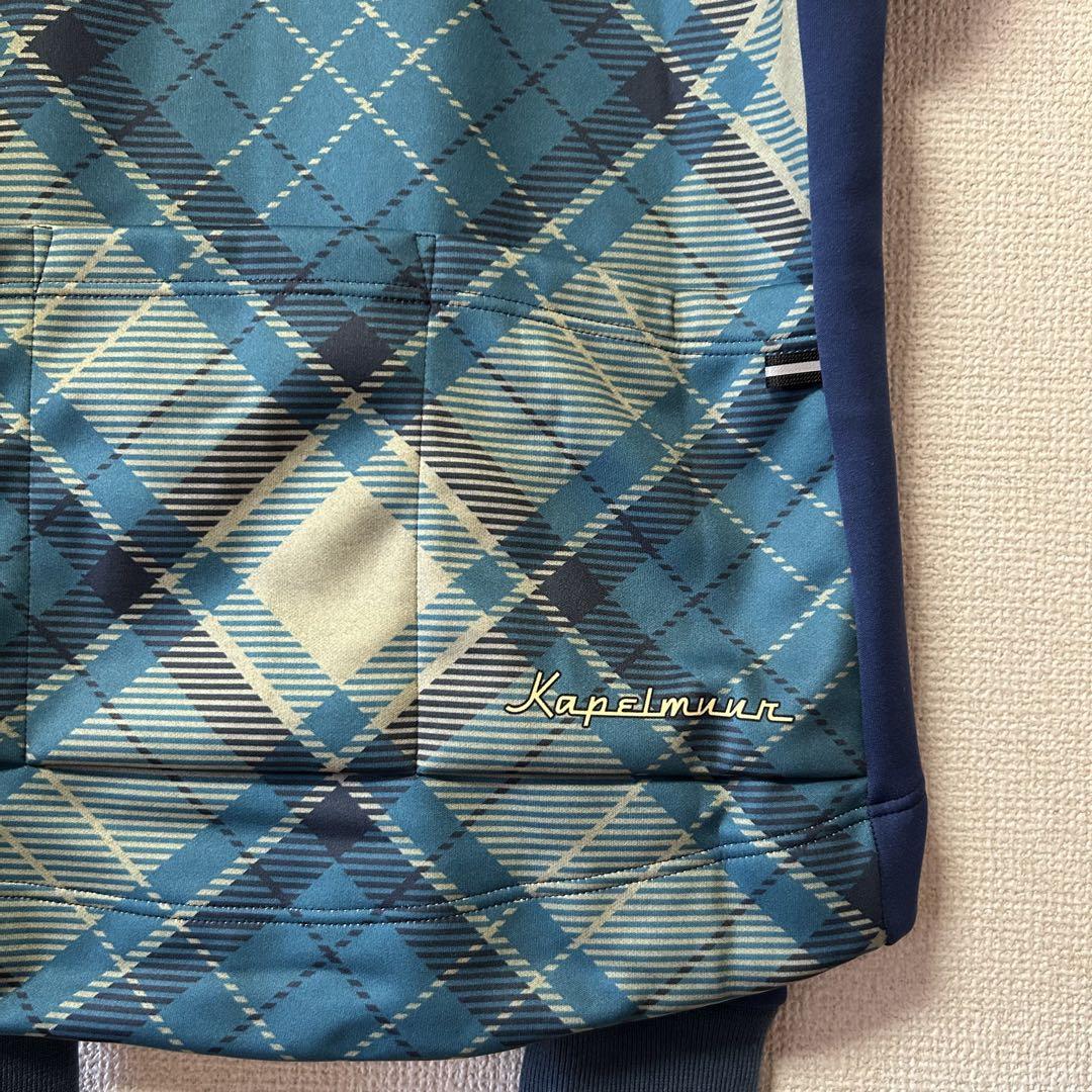 ■新品■　カペルミュール　Lサイズ　レトロジャケット　ネイビー　チェック □新品□ カペルミュール Lサイズ レトロジャケット ネイビー