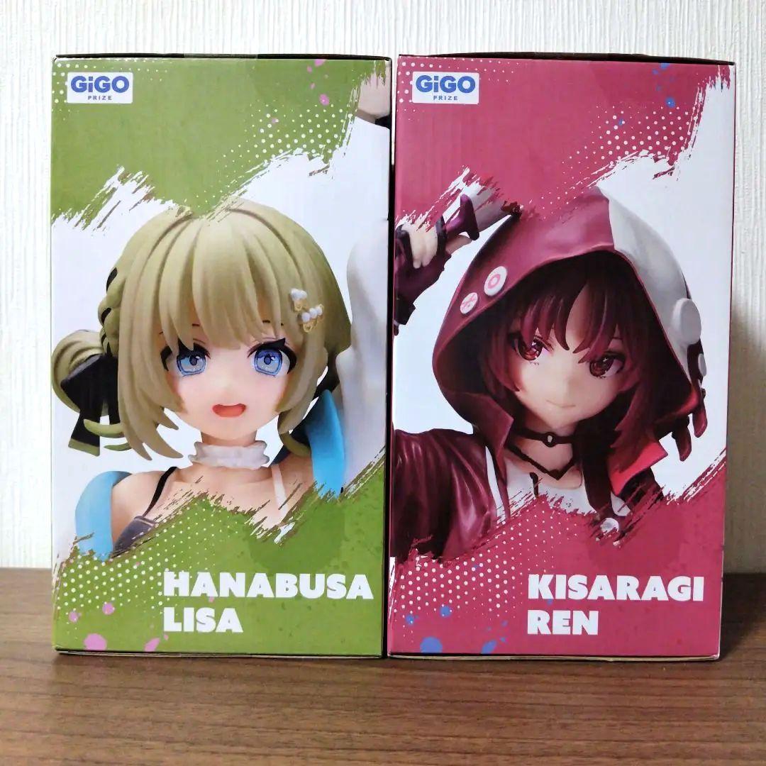GIGOぶいすぽっ！スケールフィギュアvol.5 英リサ 如月れん 2種セット ぶいすぽっ！スケールフィギュアvol.5 英リサ 如月れん 2種