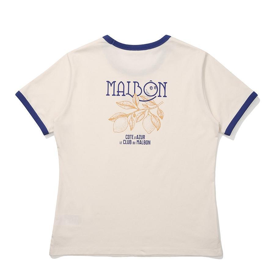 マルボンゴルフ Tシャツ レディース シャツ Malbon Golf 半袖 L