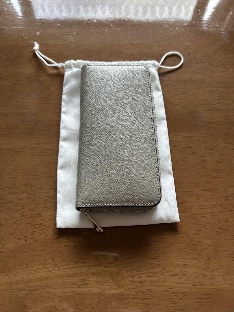 FURLA ベージュ系 長財布 保存袋付き