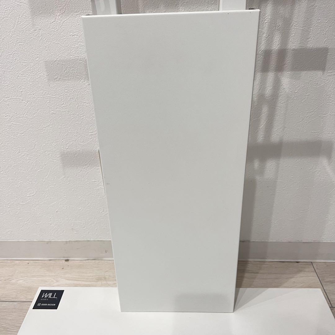 EQUALS 壁寄せテレビスタンド WALL V2 ロータイプ　ホワイト　白