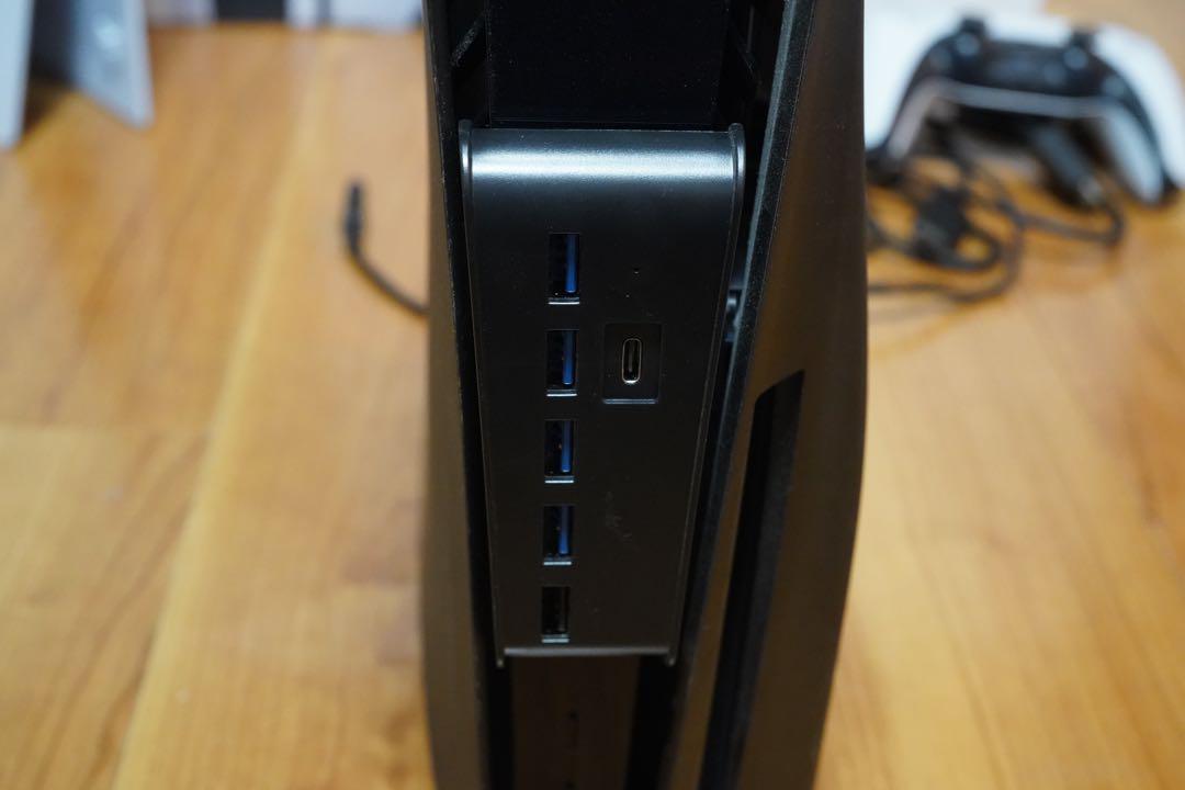 SONY PS5 本体 + 4TB SSD +ブラックカバー + USB HUB