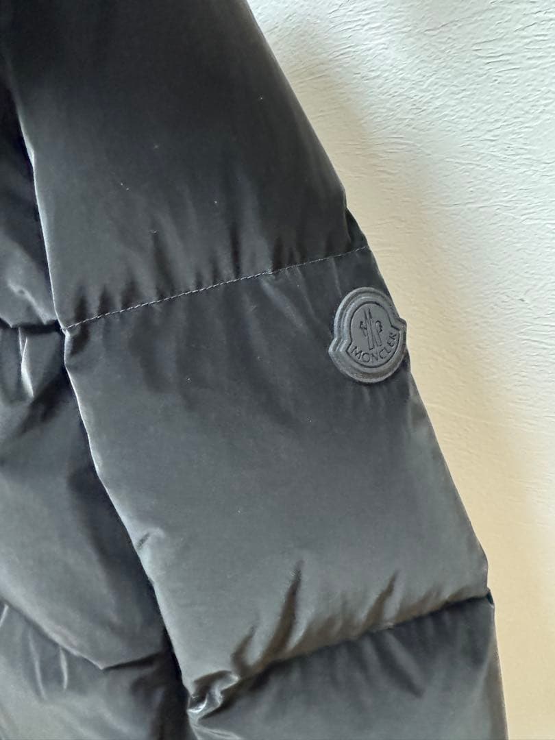 美品　モンクレール　moncler ダウンジャケット　ベロア風　サイズ2