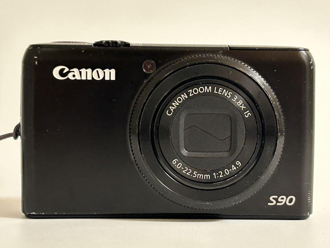 【動作確認済】Canon Powershot S90（ブラック）