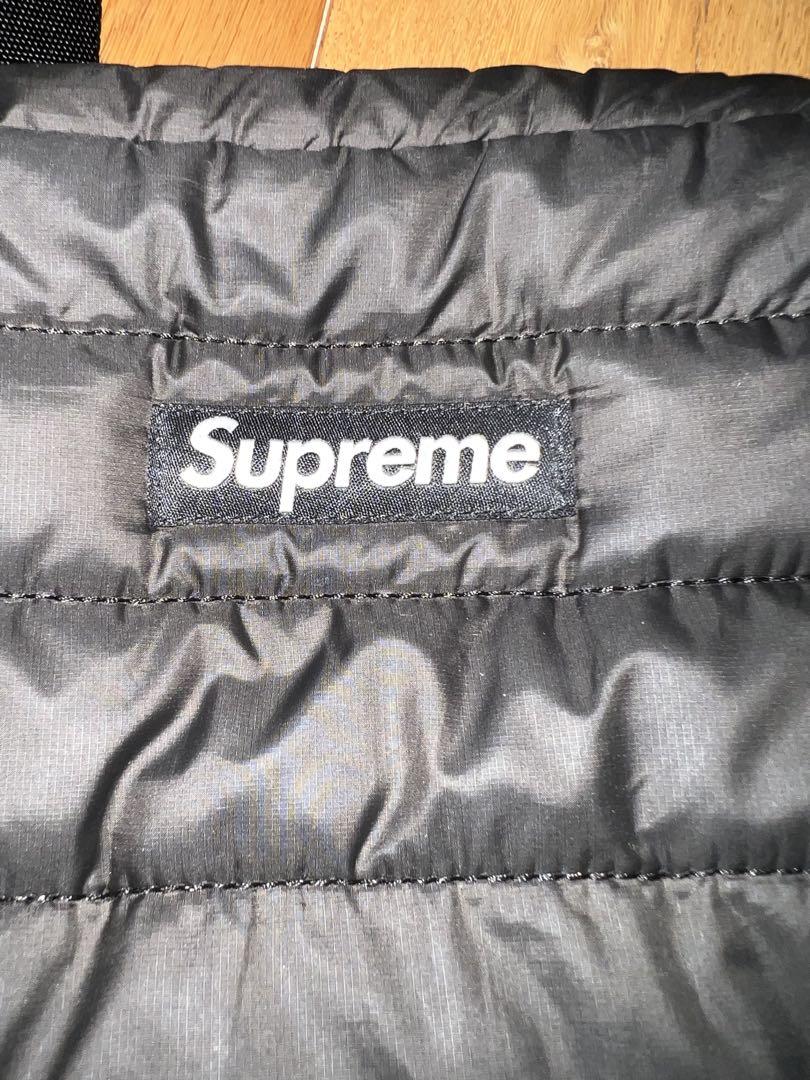 Supreme Puffer Side Bag ブラック ショルダーバッグ