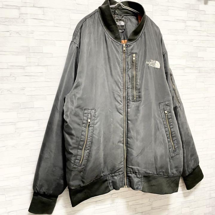 SALE THE NORTH FACE MA-1 ボンバージャケット ロゴ刺繍 ブラック 7gPjI-m53614787957 新作入荷SALE