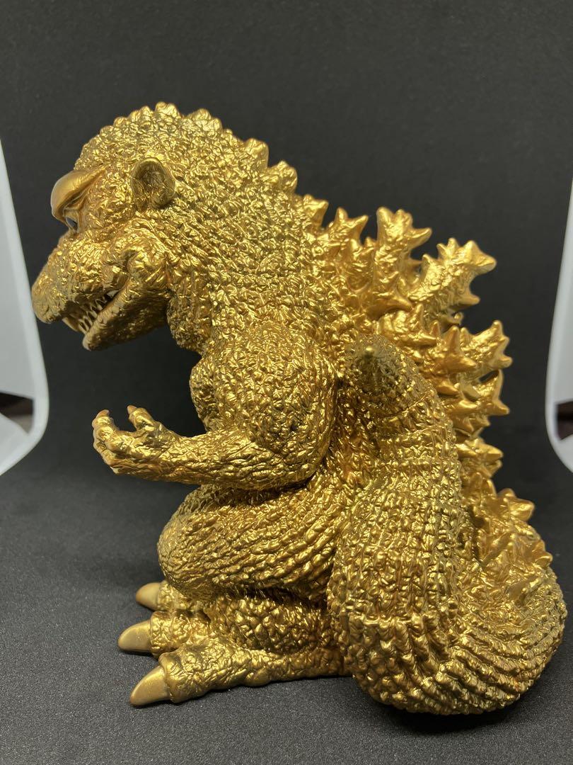 [リペイント品]鎮座獣ゴジラ(1954)金色 ゴジラ フィギュア