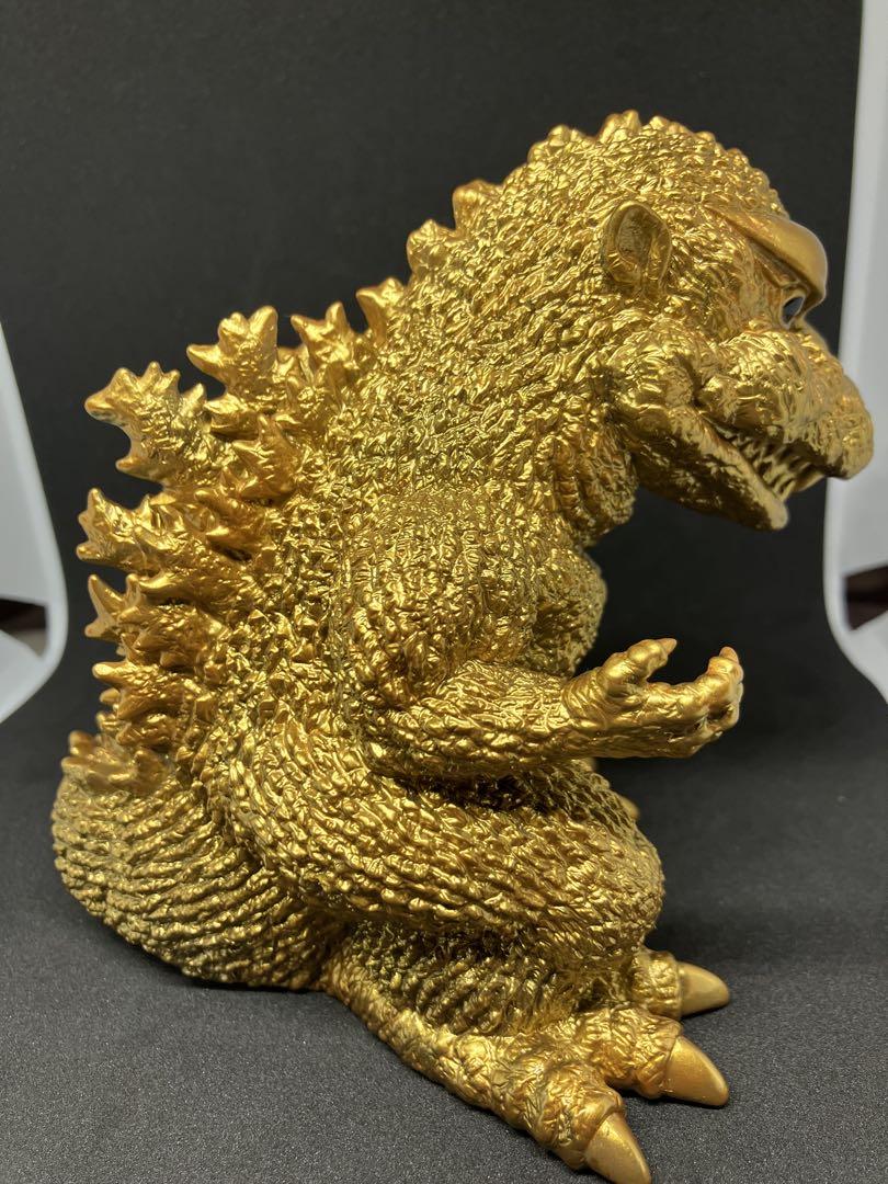 [リペイント品]鎮座獣ゴジラ(1954)金色 ゴジラ フィギュア