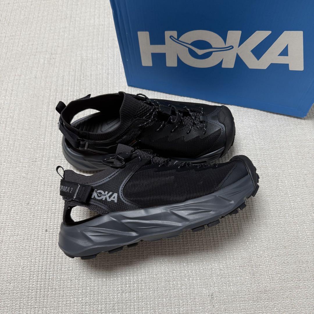HOKA アウトドアサンダル 26cm ブラック