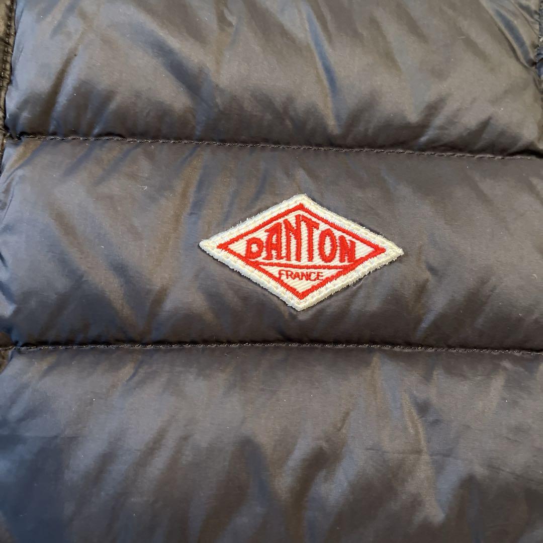 美品　ダントン DANTON インナーダウン　36 黒