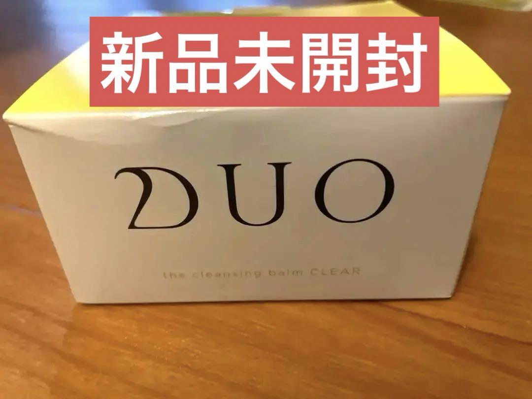 【値下げ】DUO クレンジングバーム クリア 90g スパチュラ