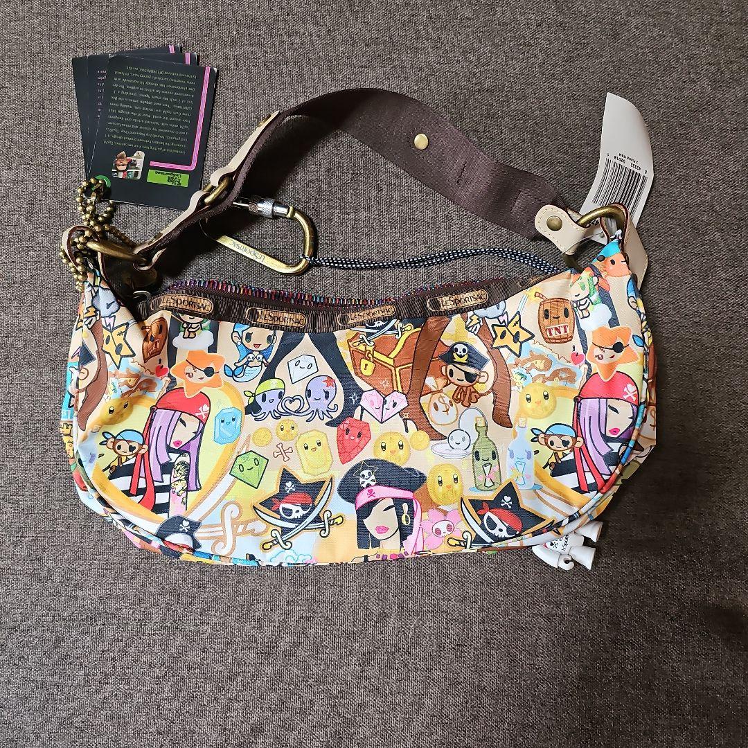 【希少】レスポートサック トキドキ コラボ ミニ トートバッグ・ハンドバッグ 美品 限定品 レスポートサック トキドキ トートバッグ コラボ