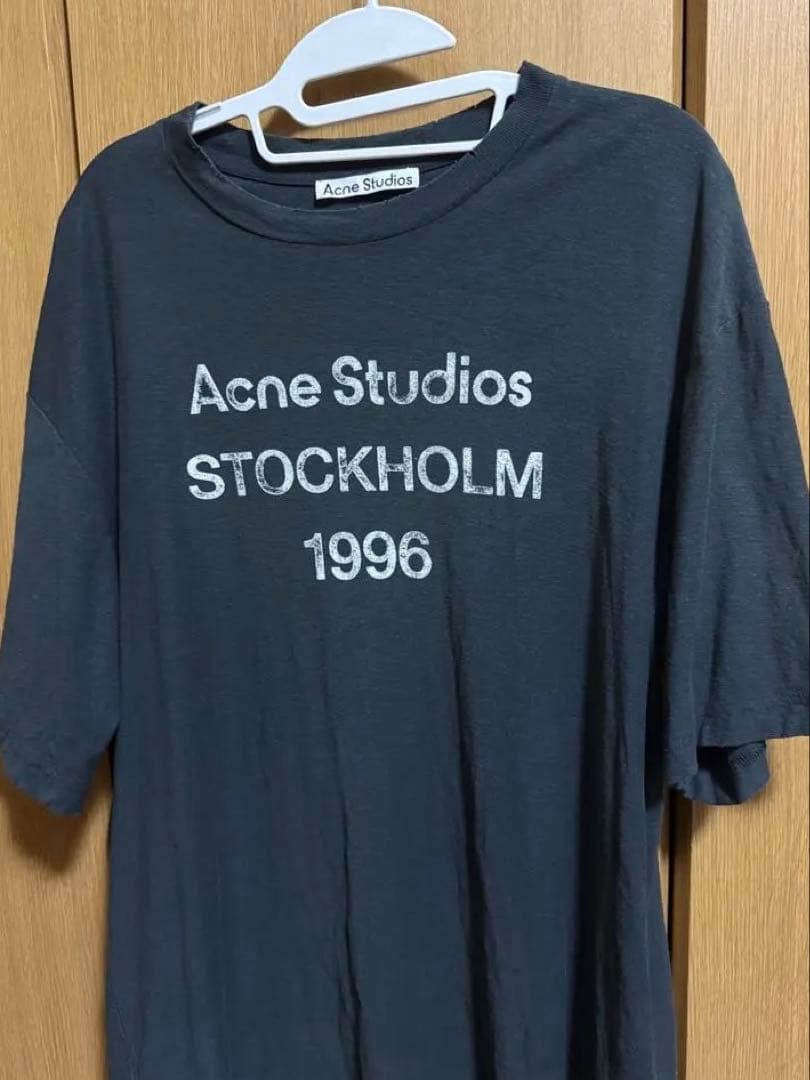 Acne Studios リラックスフィット ロゴ Tシャツ