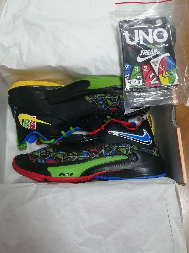 2022人気SALE UNO ナイキ ウノ スニーカーズ 27cm YarW2-m53622204945 × Nike × Giannis 国産低価